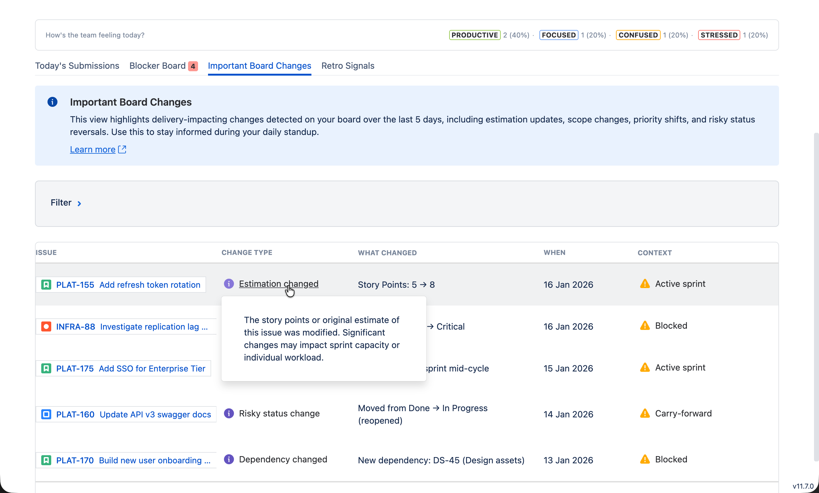 Scope Creep Detection in Jira